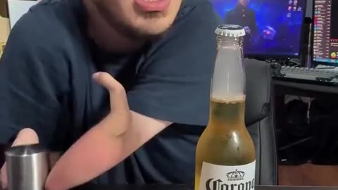 Enjoying A Drink
