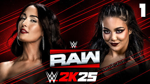 WWE 2K25 Raw October 27th 2025 - Match 1: This Just Got Interesting!