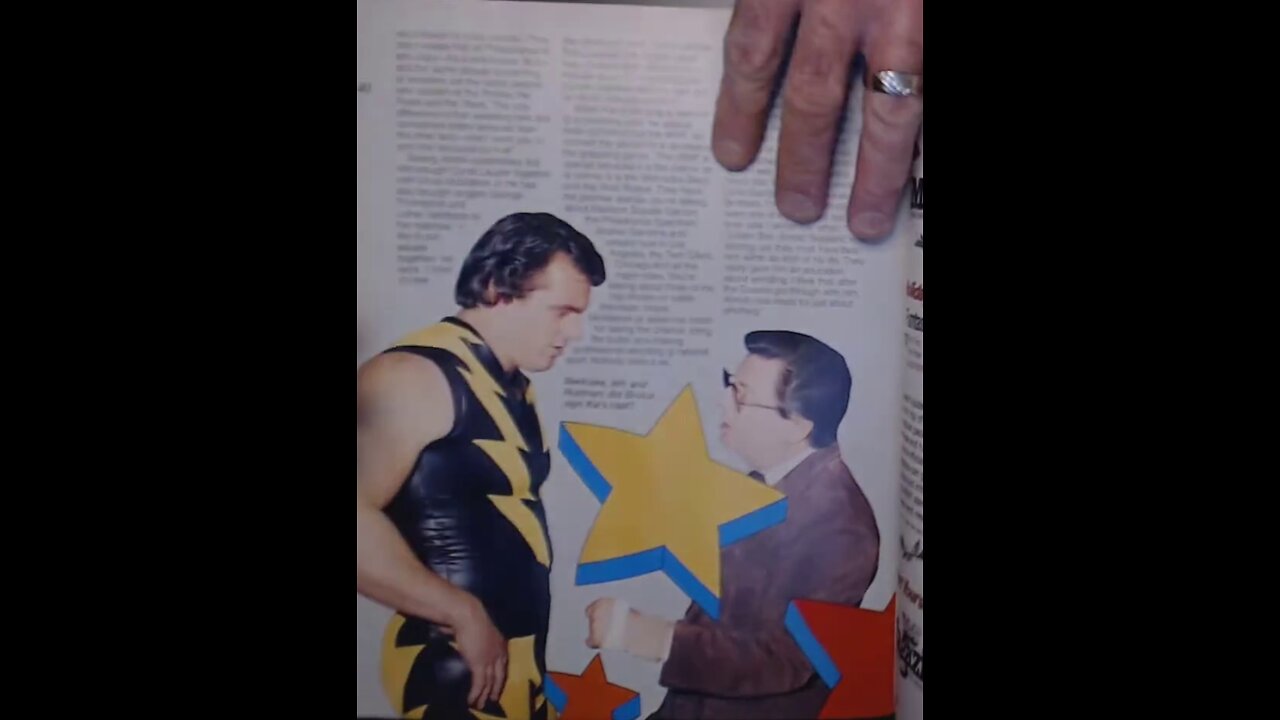 wwf-october-november 1985-1 pic of Brutus beefcake