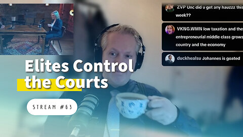Former UK Premier Liz Truss: 'Elites Control the Courts' [stream #63]