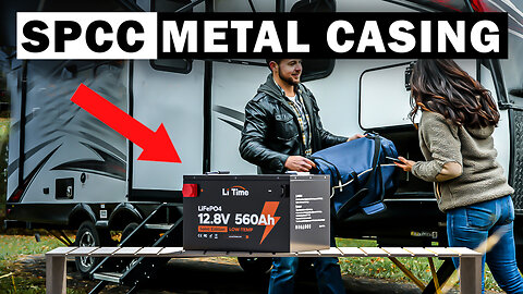 Largest LFP 12V Battery?! LiTime 12V 560Ah LiFePO4 Battery for Off Grid Solar System with Low Temp