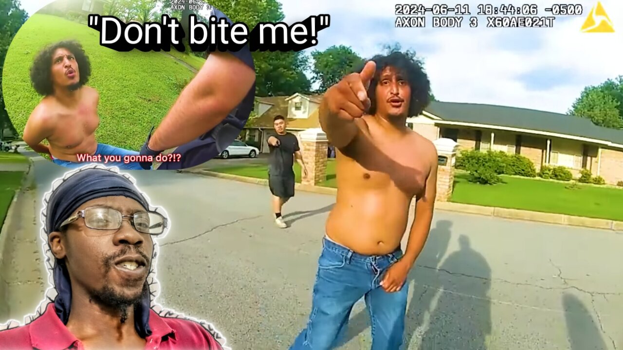 Compton MF'er Wants to Dance for the Cops with no Shirt on While Intoxicated