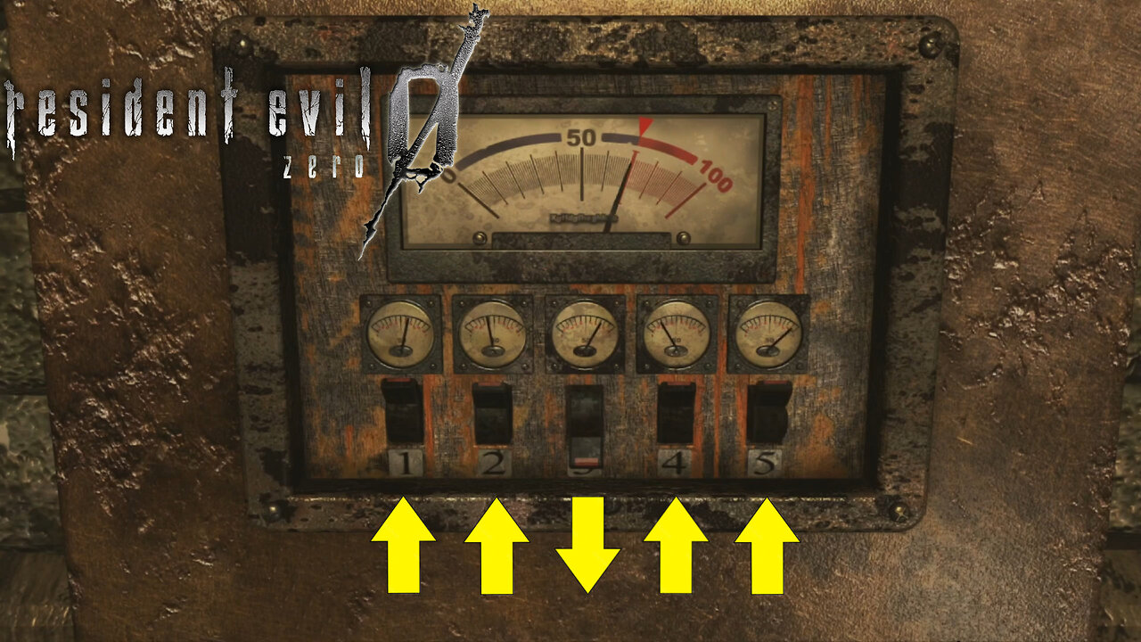 Resident Evil 0 Transformer Puzzle