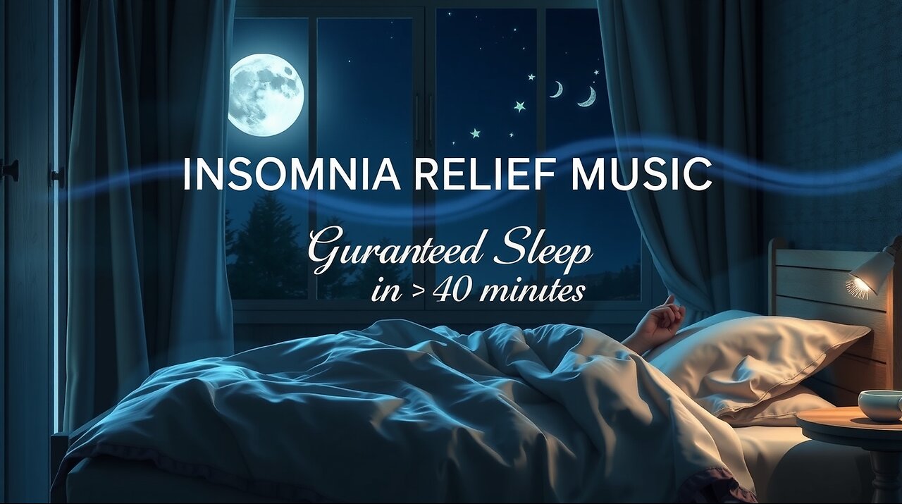🌙 INSOMNIA RELIEF MUSIC Vlog02 | Guaranteed to Fall Asleep in Less Than 40 Minutes 🎵