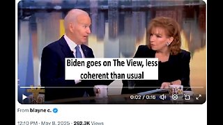 The View host Joe Biden, more incoherent than ever