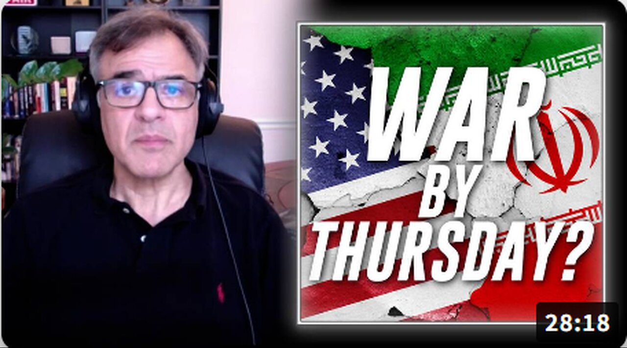 BREAKING EXCLUSIVE: Former Head Of CIA Counterterrorism Operations In Afghanistan- John Kiriakou- Discloses High-Level Intel That We Have "Crossed The Point Of No Return" & Will Go To War Directly With Iran As Soon As THIS THURSDAY