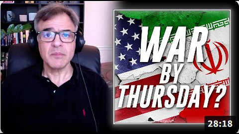 BREAKING EXCLUSIVE: Former Head Of CIA Counterterrorism Operations In Afghanistan- John Kiriakou- Discloses High-Level Intel That We Have "Crossed The Point Of No Return" & Will Go To War Directly With Iran As Soon As THIS THURSDAY