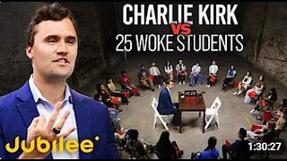 Charlie Kirk vs 25 liberal college students