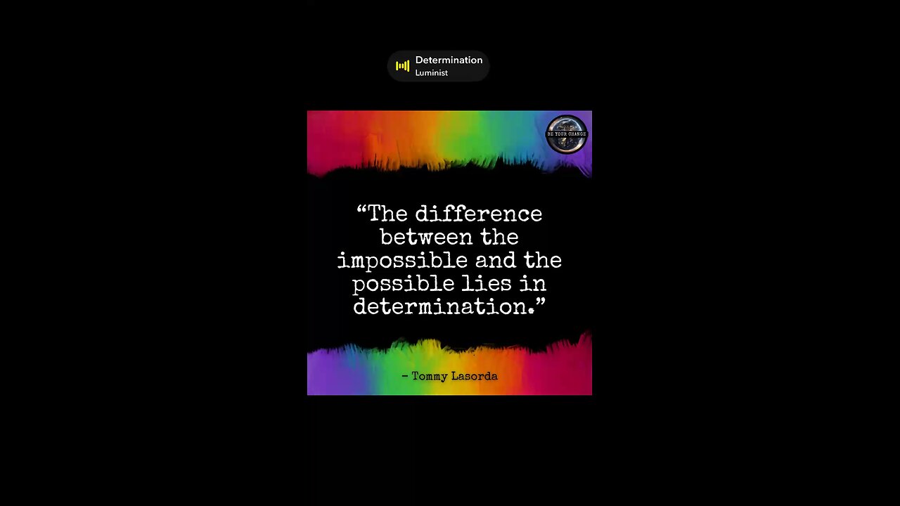 Determination