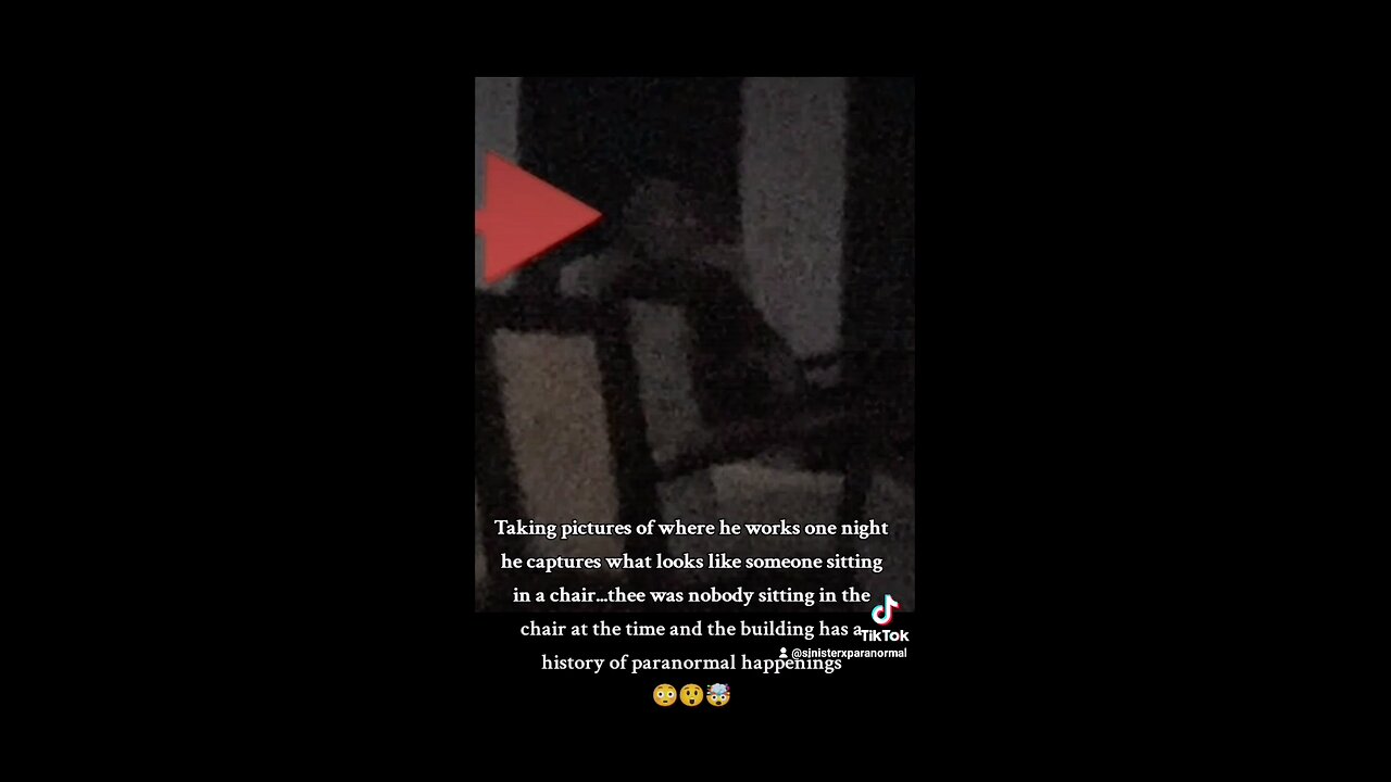 Ghost captured at workplace
