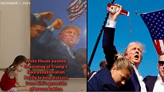 White House Revealed Painting of Trump's Assassination