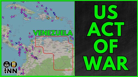 Venezuela: Another US Act of War - Airspace Illegally Closed By Trump Admin | @GetIndieNews