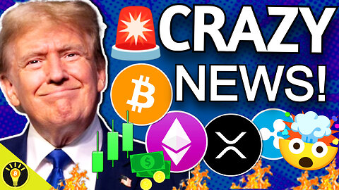 🚨TRUMP TO LAUNCH CRYPTO WALLET & BITCOIN ETF!? RIPPLE CEO DENIES CIRCLE ACQUISITION!