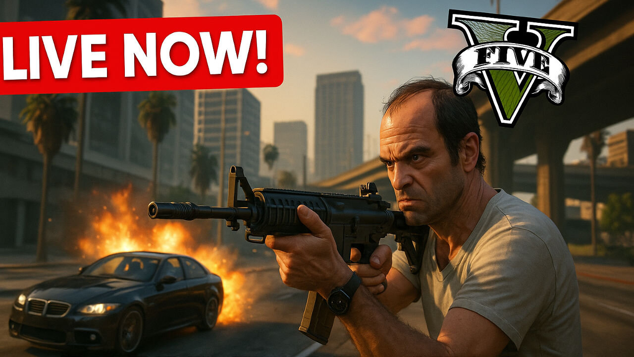 GTA 5 live gameplay Grand Theft Auto 5 Gameplay Walkthrough Part 4 - GTA 5 (PC 4K 60FPS)