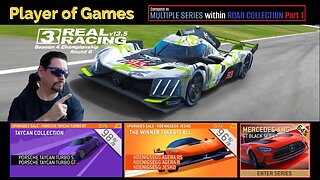 Player of Games: Real Racing 3 Update 13.5: Compete in MULTIPLE SERIES within ROAD COLLECTION Part 1