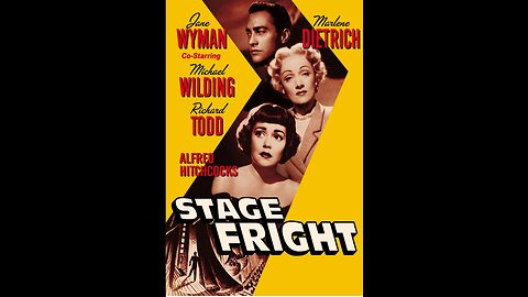 Stage Fright 1950 HD 1080 Full Movie Alfred Hitchcock