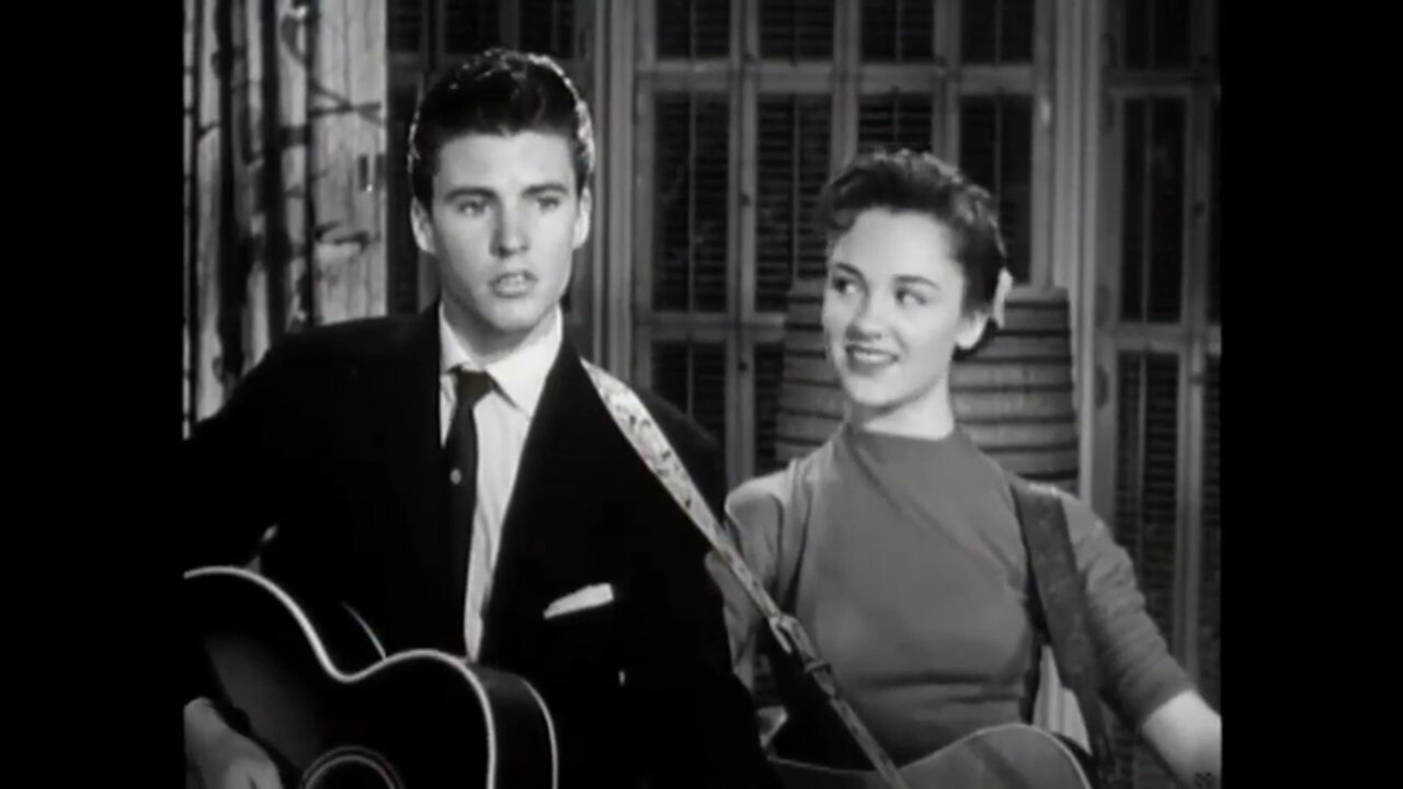 Ricky Nelson & Lorrie Collins – “Just Because” (1958) ~ Rare Gem