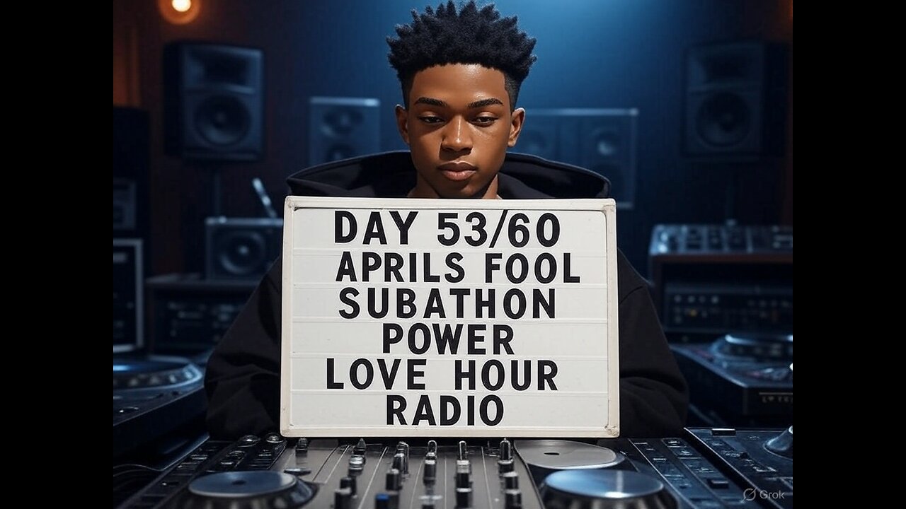 DAY 53/60 APRILS FOOL SUBATHON POWER LOVE HOUR RADIO