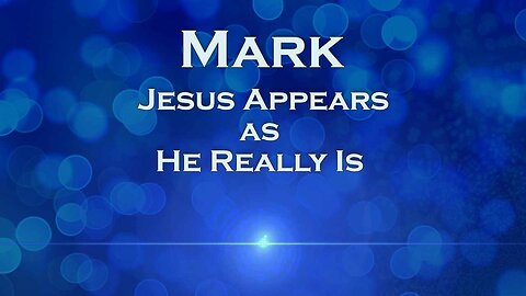 Jesus Appears as He Really Is