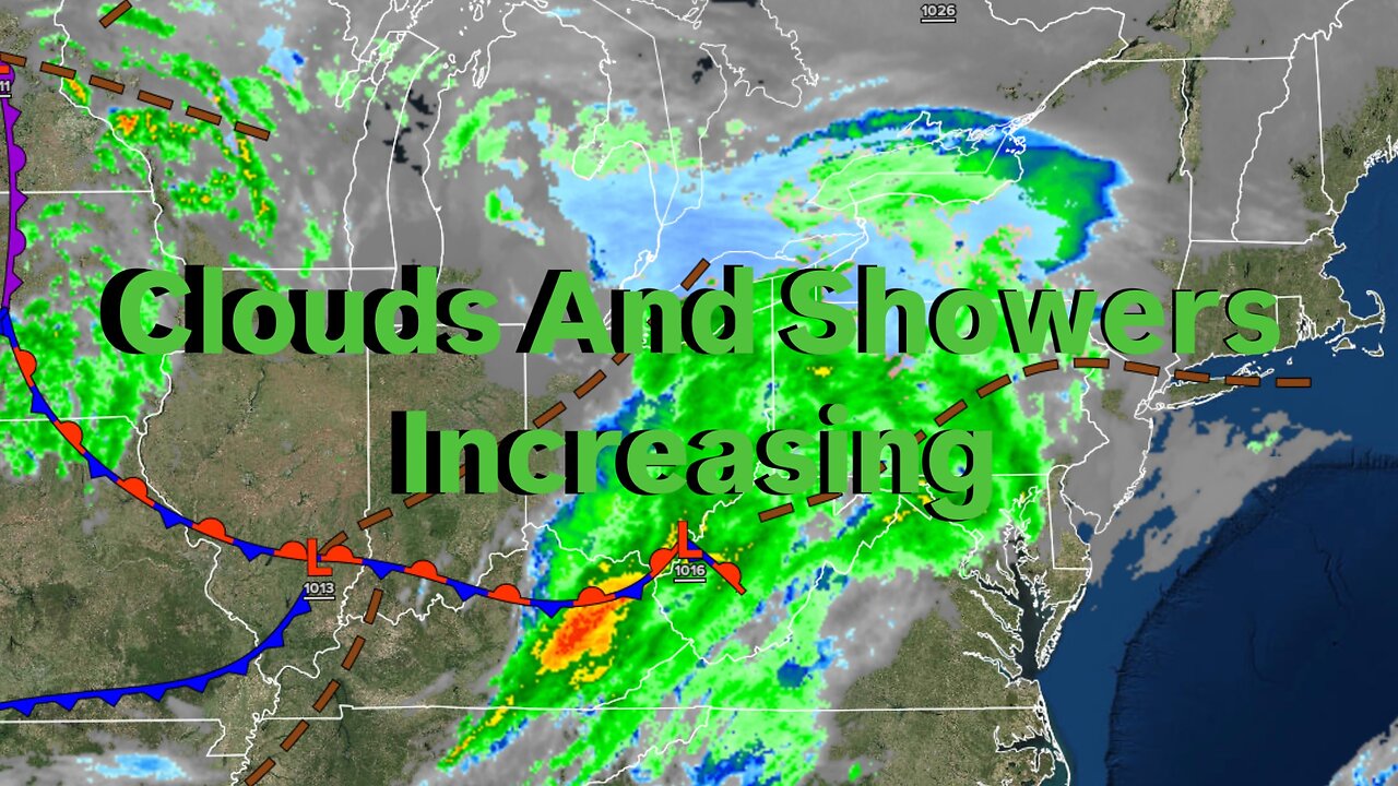 Clouds And Showers Increasing