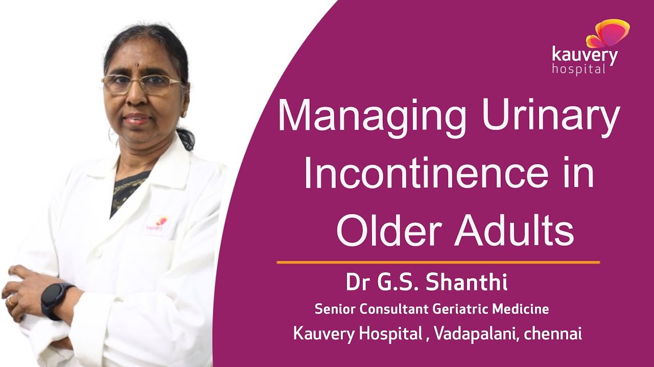 How Can Urinary Incontinence Be Managed in Older Adults?