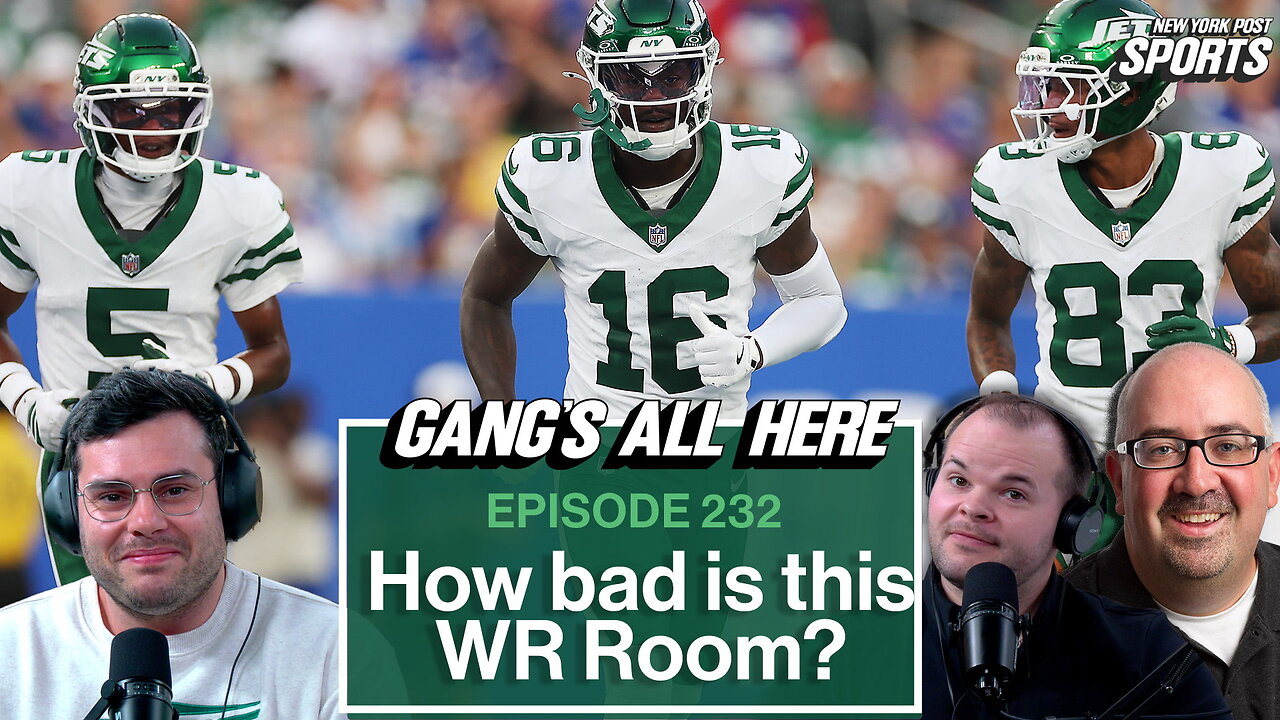 How concerning is the Jets WR room besides Garrett WIlson? | Gang's All Here