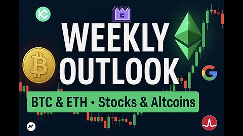 Bitcoin & Ethereum Weekly Outlook – Stocks & Altcoins Moving! 📊 BTC ETH Analysis