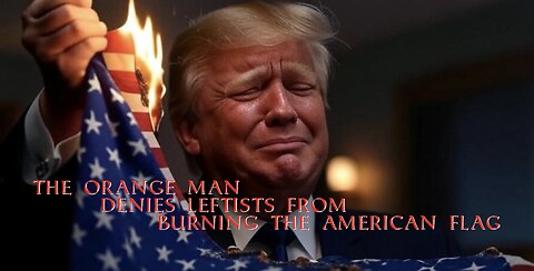 Trump banning flag burning with new executive order