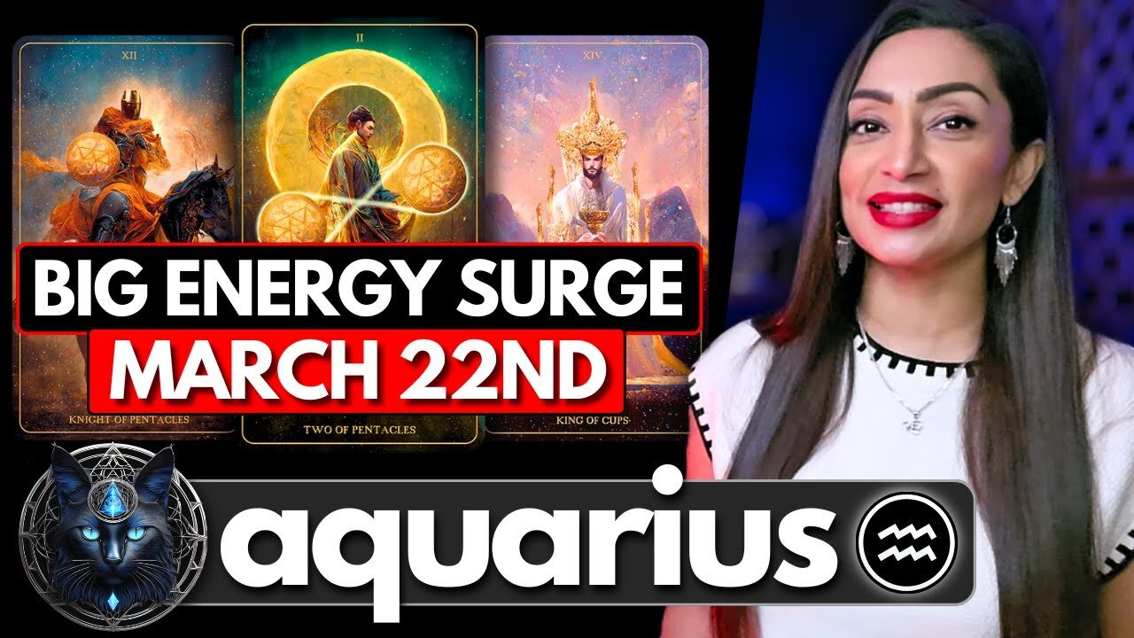 AQUARIUS ♒︎ "This Is HUGE! You Should Really See This!" 🍀 Aquarius Sign ☾₊‧⁺˖⋆