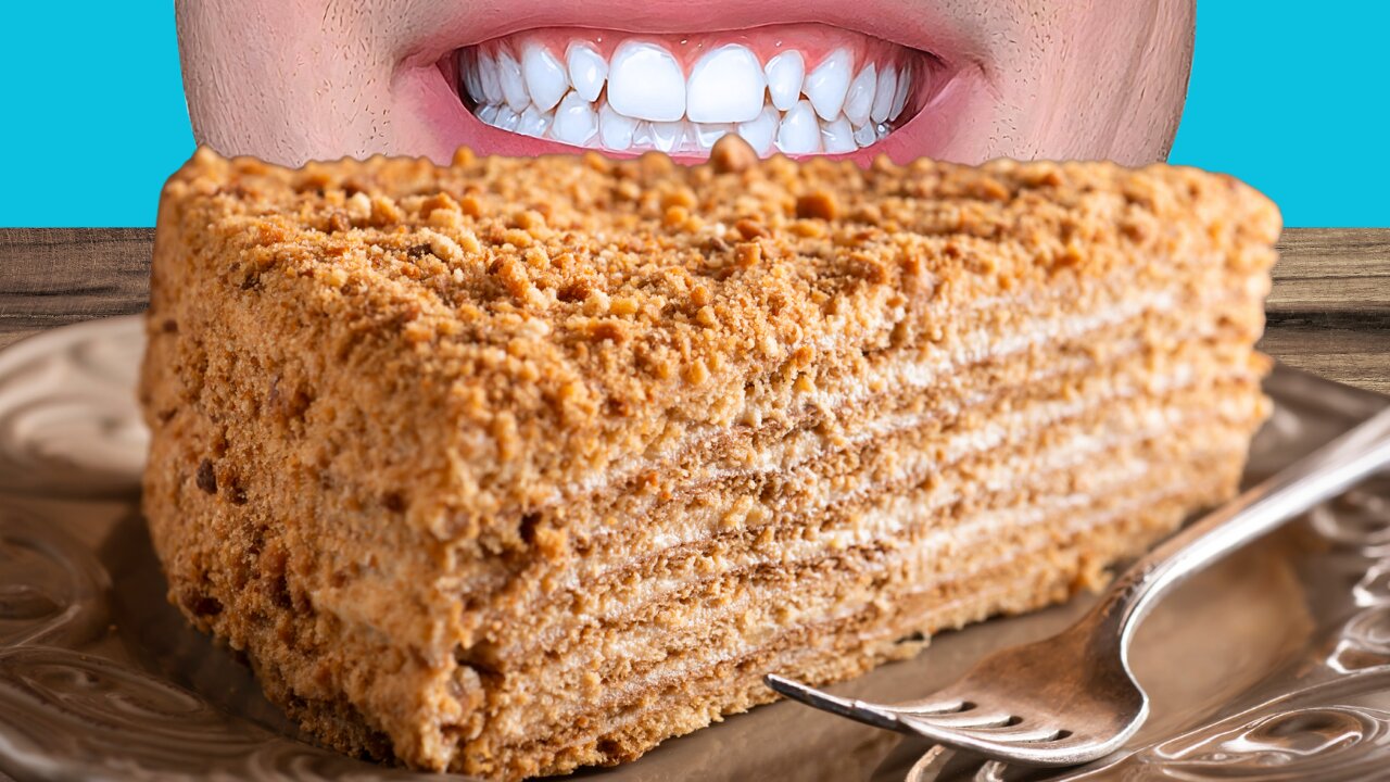 Satisfying 10 Minute ASMR Cake Eating