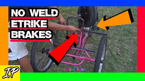 ✔42 EP - Making Ebike Trike Rear Brakes -#introphaze ⁨@introphaze⁩