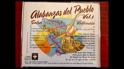 Salsa Cristiana - Ricardo Rodriguez Alabanzas Del Pueblo Vol. 1 - Album Completo.