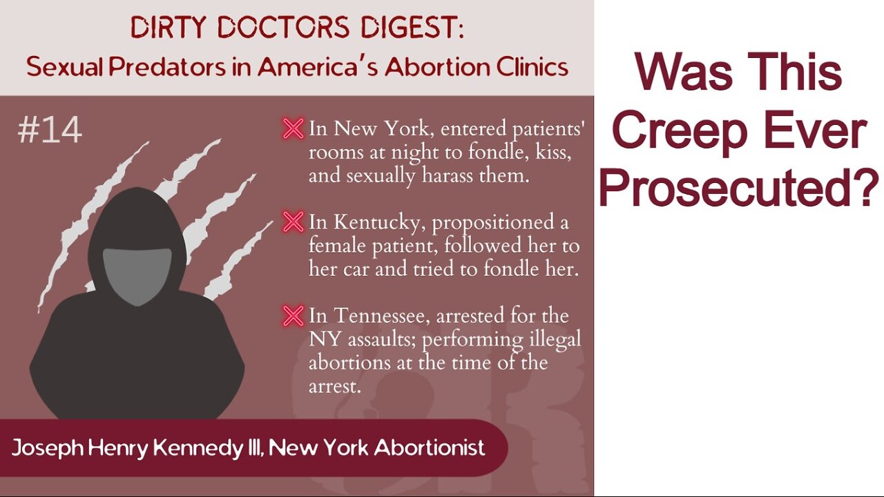 Was This Creep Ever Prosecuted?