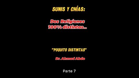 Serie: “Poquito distintas”, Dr. Ahmad Abdo
