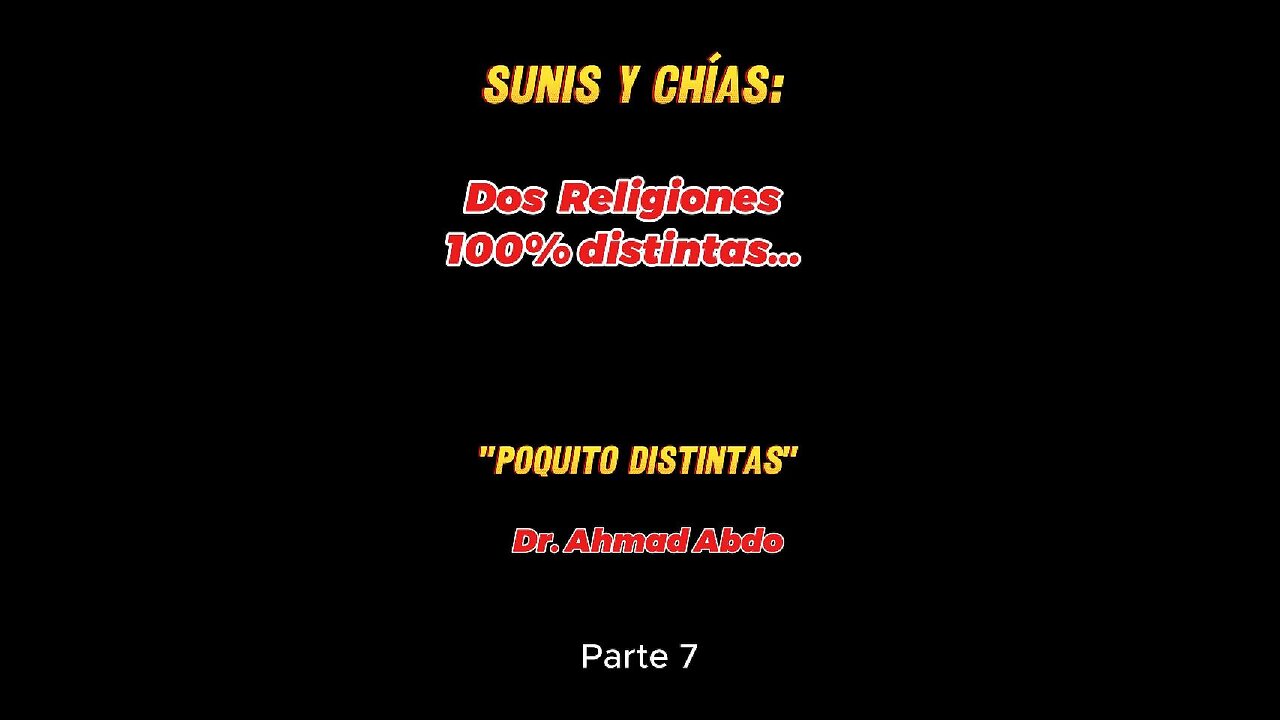 Serie: “Poquito distintas”, Dr. Ahmad Abdo