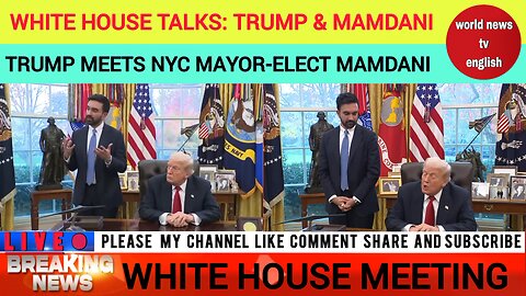 White House Dialogue: Trump and NYC’s Mamdani