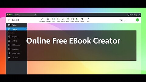 Free Online eBook Creator – Make & Publish eBooks Easily