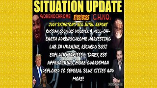 SITUATION UPDATE 8/22/25 - Russian Soldiers Discover A Hell-On- Earth Adrenochrome Harvesting Lab In Ukraine