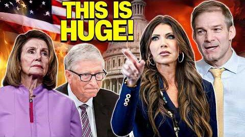 GAME OVER- Jim Jordan & Kristi Noem Deliver the KNOCKOUT to Bill Gates & Nancy Pelosi