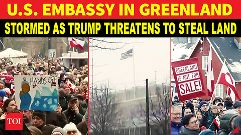 Greenland Protest Against U.S. Imperialism - Revolt After Donald Trump's June Deadline