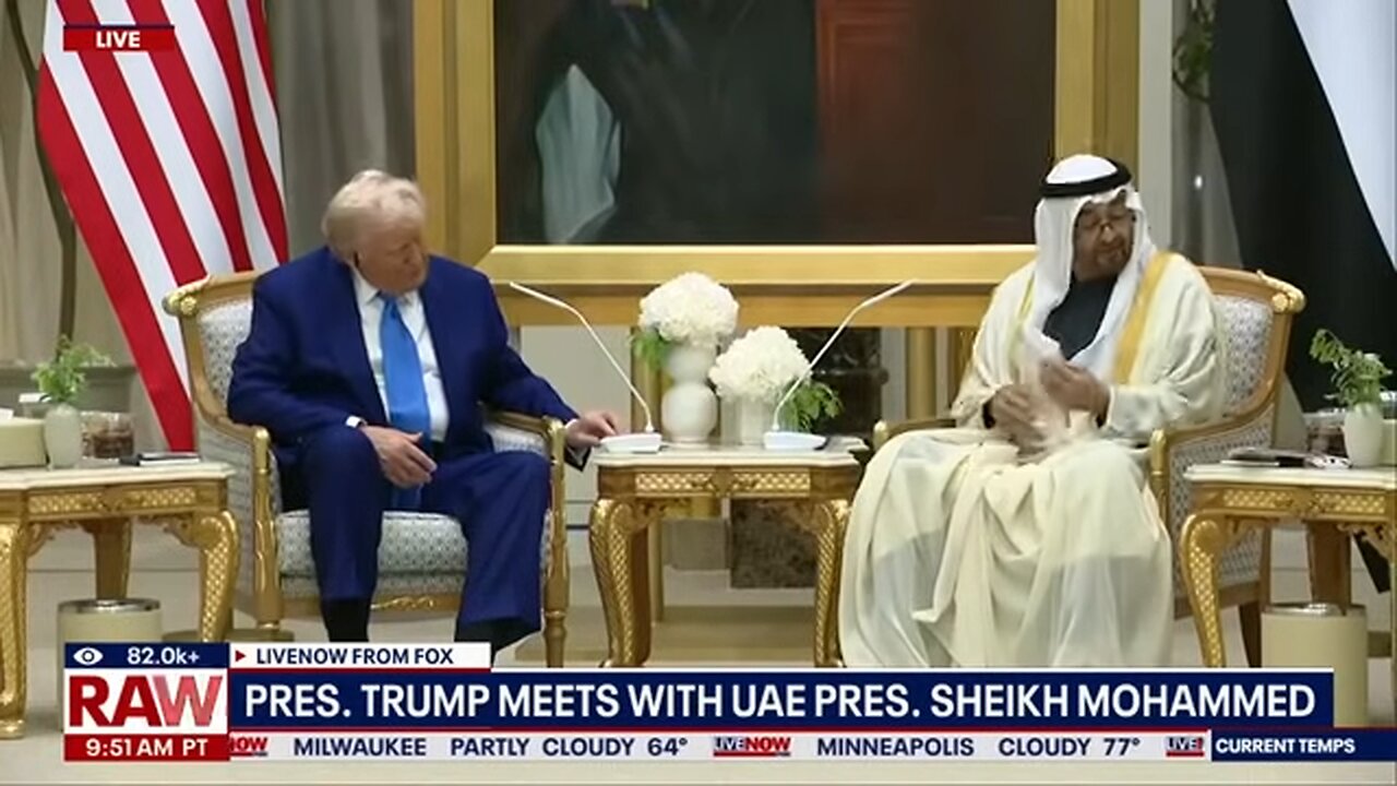 Trump awarded UAE’s highest decoration, Order of Zayed