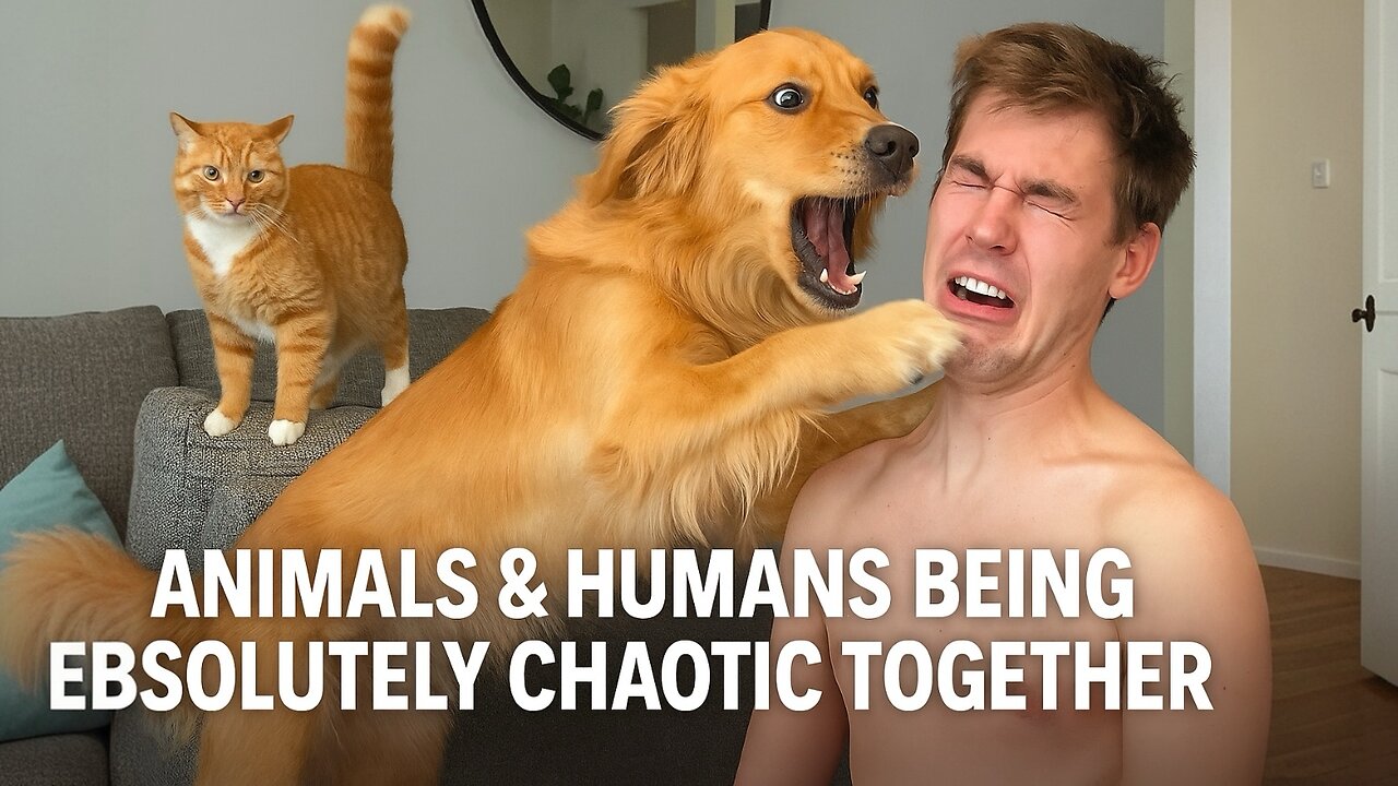 Animals & Humans Being Absolutely Chaotic Together 😂🐾
