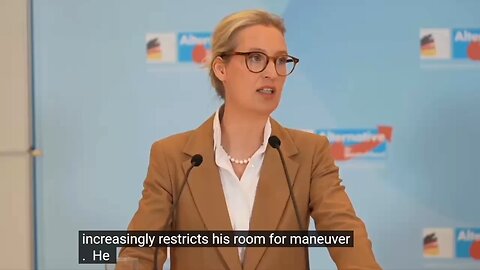 🇩🇪🇺🇸⚡️— German AfD Leader Alice Weidel on Trump: