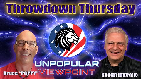 Throwdown Thursday with Robert Imbriale - 8/7/25
