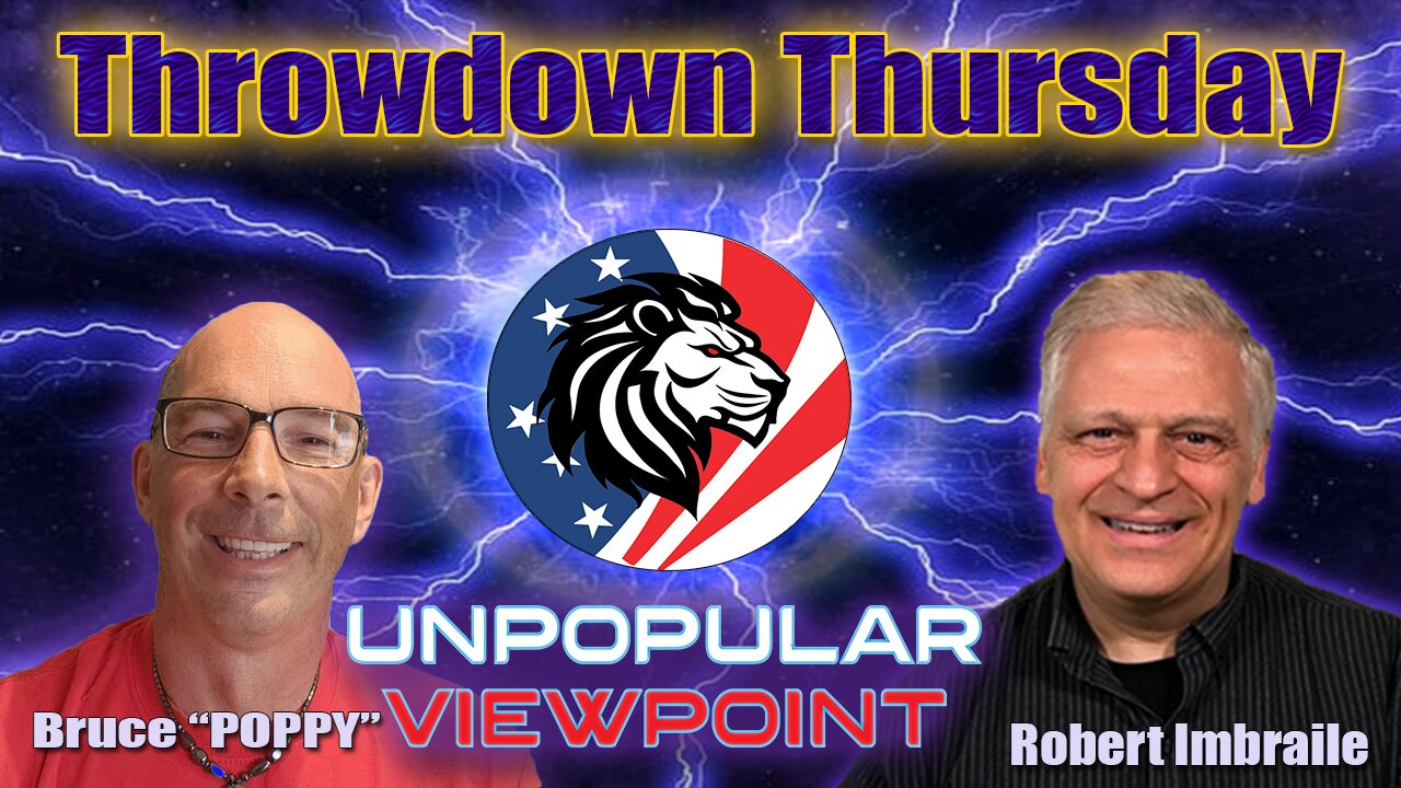 Throwdown Thursday with Robert Imbriale - 8/7/25