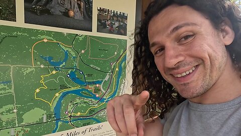 Riding my Bike to see Native American Earthworks by my House