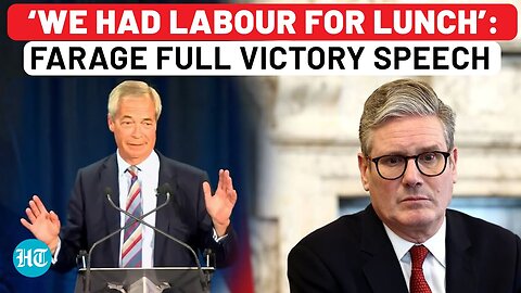 Nigel Farage Ecstatic After Reform Party Shocks Starmer’s Labour In UK Local Elections | Full Speech