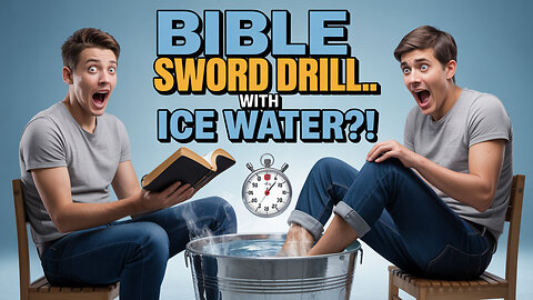 Bible Sword Drill Challenge... With ICE WATER!? 🥶📖 (Things Get Competitive Fast)