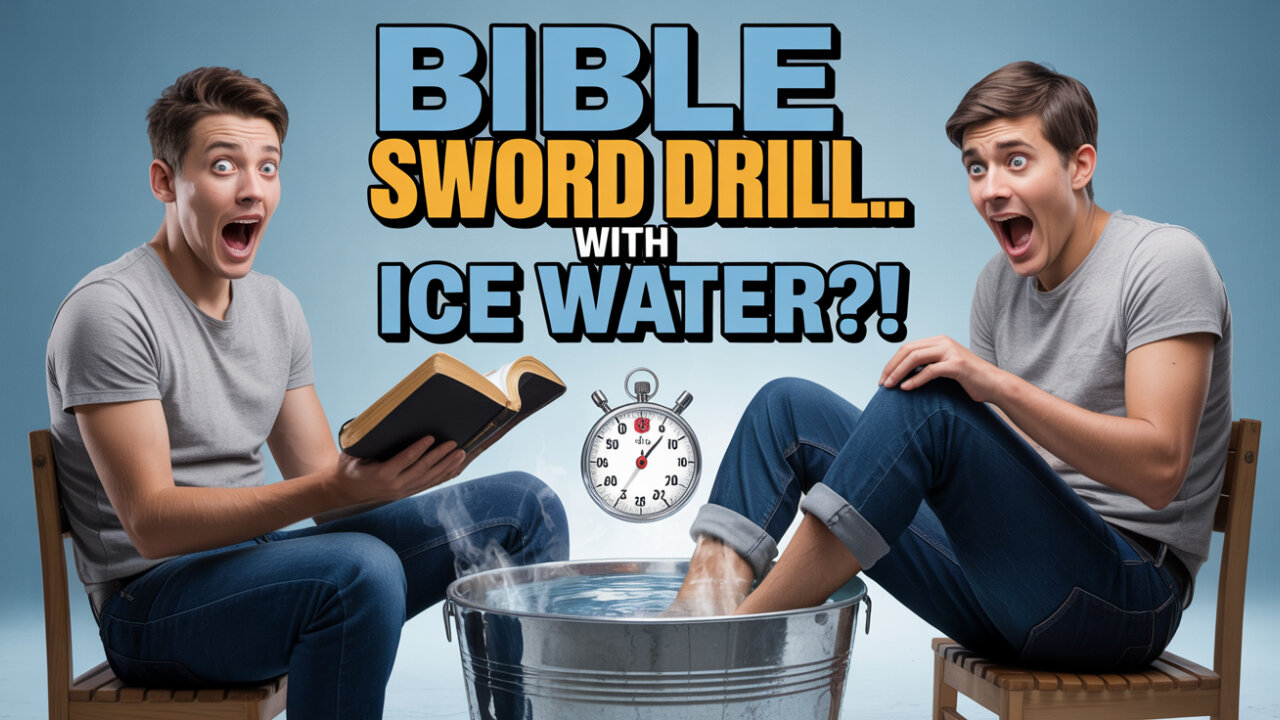 Bible Sword Drill Challenge... With ICE WATER!? π₯Άπ (Things Get Competitive Fast)