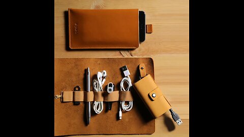 Leather Organizer That Gets Better with Age